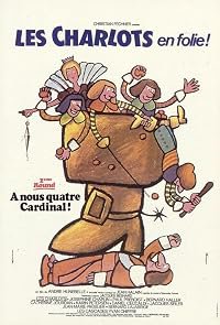 Les Charlots en folie: À nous quatre Cardinal! poster