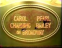 Carol Channing and Pearl Bailey: On Broadway poster
