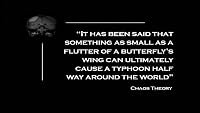 The Science and Psychology of the Chaos Theory poster