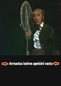 Armastus kolme apelsini vastu poster