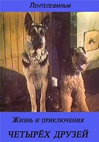 Zhizn i priklyucheniya chetyrekh druzei 3. Igra s ognem. 4. Kot v meshke. poster
