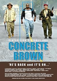 Concrete Brown poster