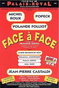 Face à face poster