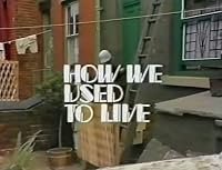 How We Used to Live poster