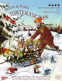 Pettson & Findus - Tomtemaskinen poster