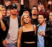 Sarah Michelle Gellar/Backstreet Boys poster
