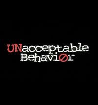 Unacceptable Behavior poster