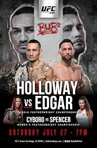UFC 240 Prelims poster