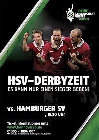Hamburger SV vs Hannover 1896 poster