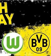 VfL Wolfsburg vs Borussia Dortmund poster