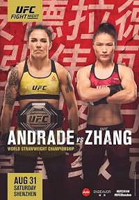 Andrade vs. Zhang poster