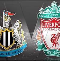 Newcastle United vs Liverpool poster