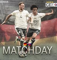 Germany vs. Slovakia poster