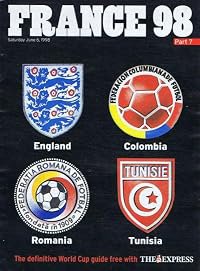 Group G: England vs Tunisia poster