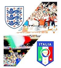 Group D: England vs Italy poster