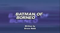 Batman of Borneo poster
