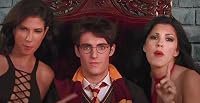 Harry Potter in the Hood poster