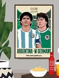 Final: Argentina vs West Germany poster