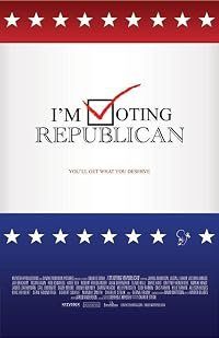 I'm Voting Republican poster