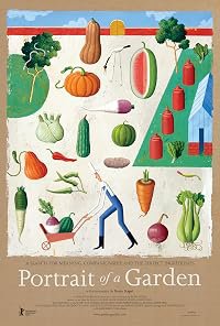 Portret van een tuin poster