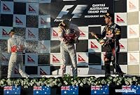 2012 Formula 1 Qantas Australian Grand Prix poster