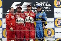 2004 Foster's Australian Grand Prix poster