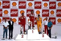 1988 Brazilian Grand Prix poster