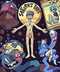 Gorillaz: Saturnz Barz poster