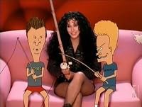 Cher with Beavis and Butt-Head: I Got You Babe poster