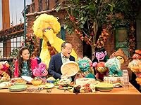 A Sesame Street Thanksgiving poster