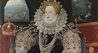 Elizabeth I and Mary I poster