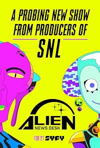 Alien News Desk poster