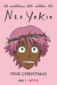 Pink Christmas poster